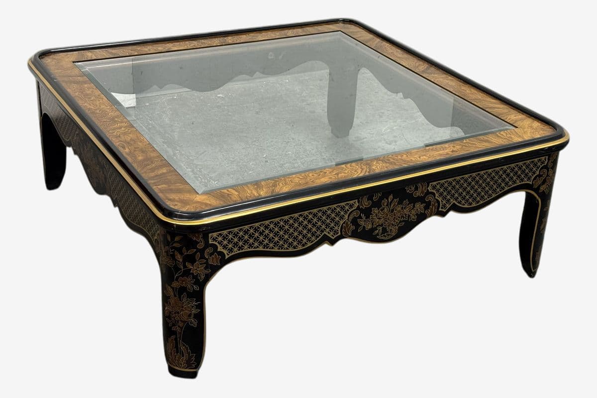 1980's Drexel Heritage Et Cetera Chinoiserie Coffee Table - Image 1