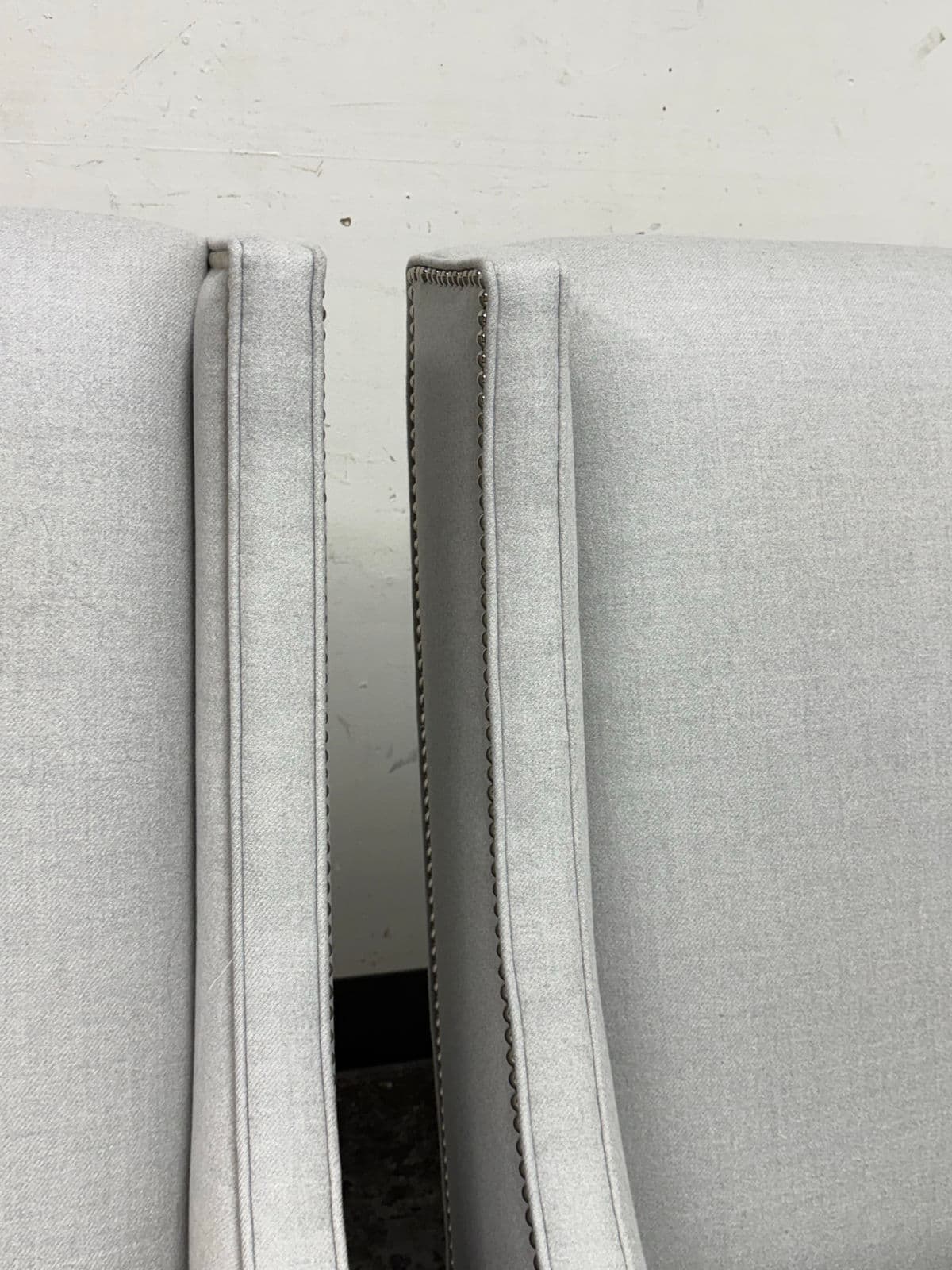 Custom Kravet Contemporary Slope Arm Chairs, Pair - Thumbnail 9