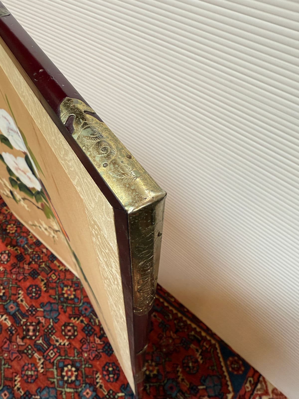 Hand Painted Chinese Gold Screen/Room Divider - Thumbnail 5