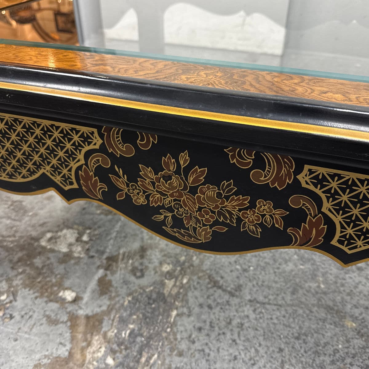 1980's Drexel Heritage Et Cetera Chinoiserie Coffee Table - Thumbnail 12