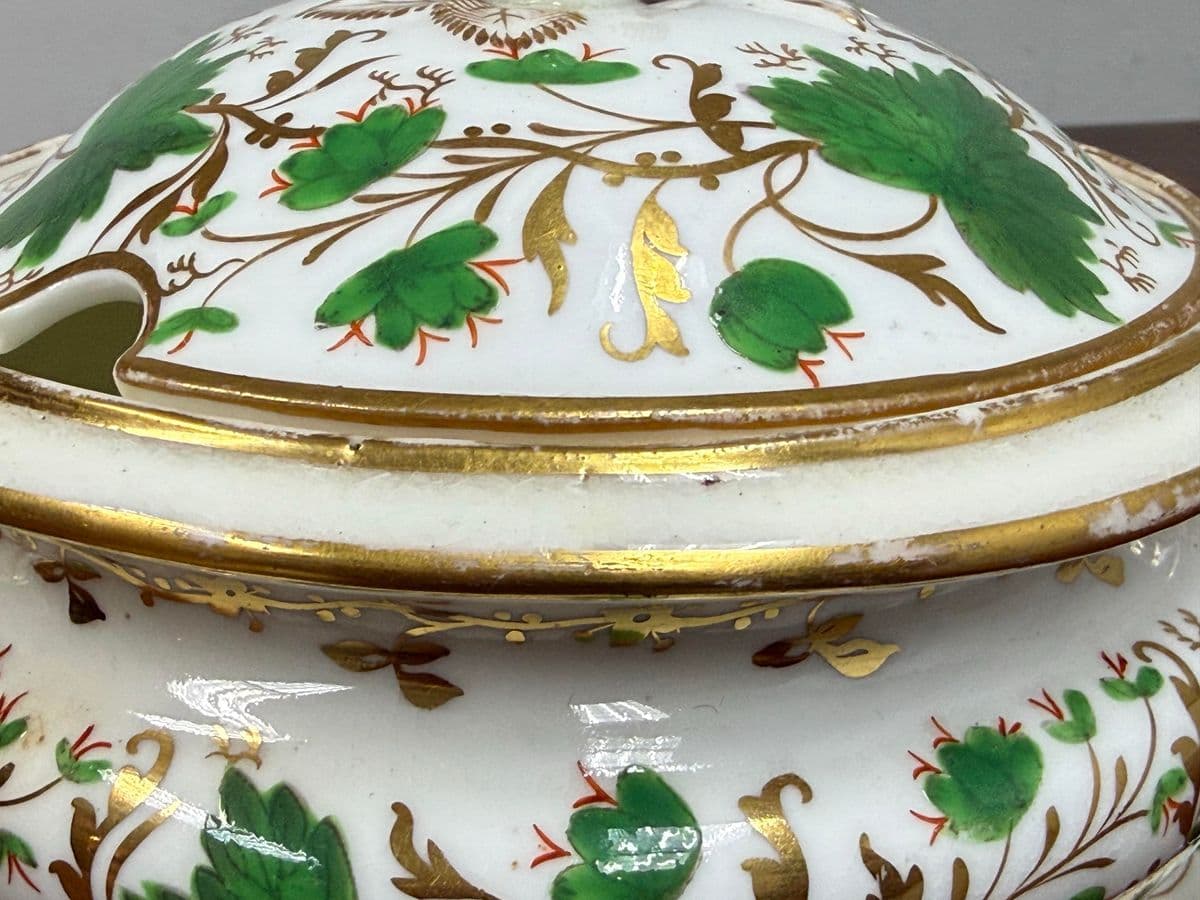 Antique English Ironstone Tureen, Set of Three - Thumbnail 11