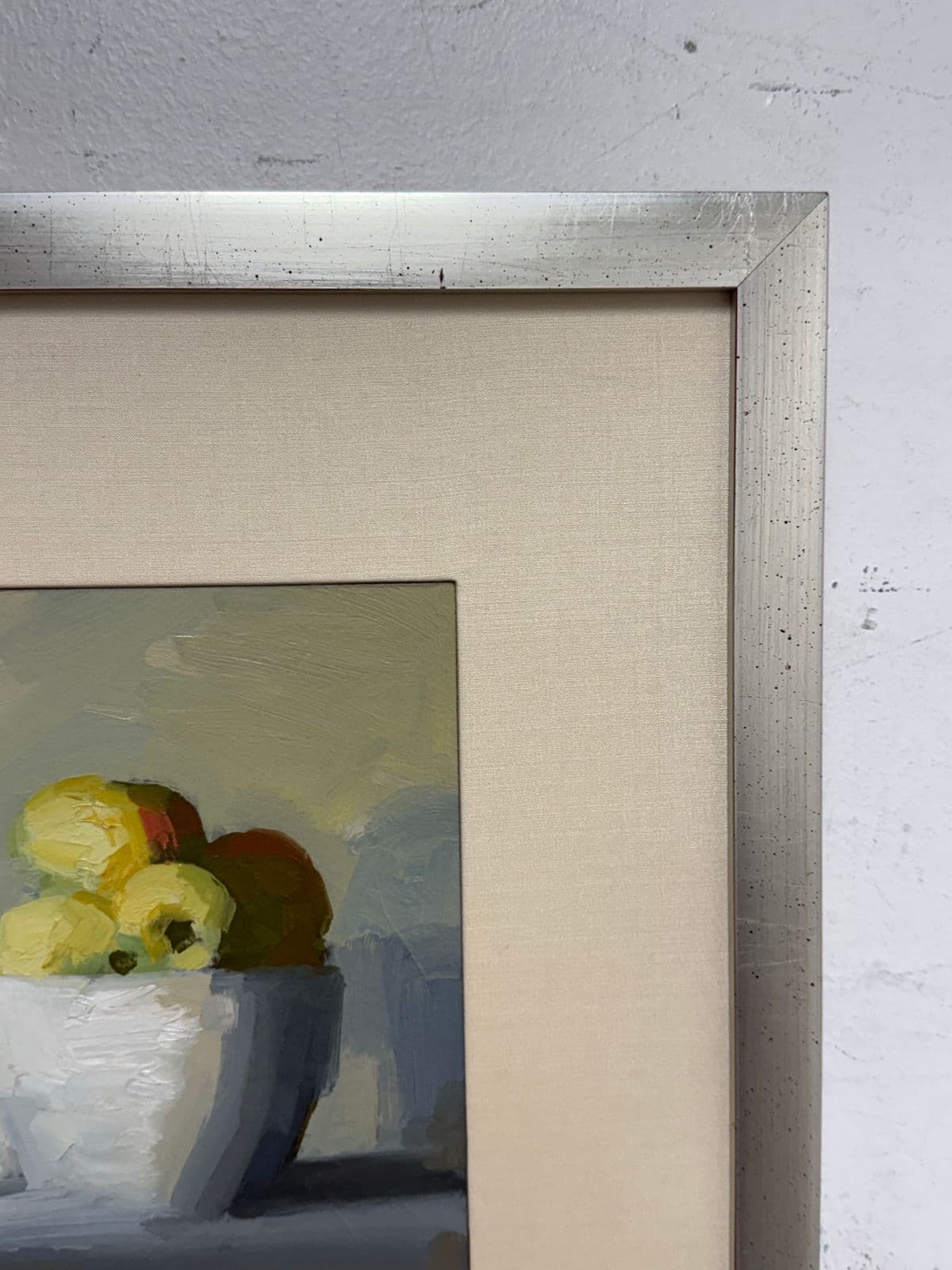Stanley Bielen "Ladi Apples" Oil on Paper + Signed, Circa 2001 - Thumbnail 6