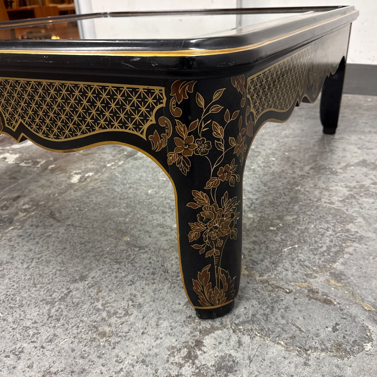 1980's Drexel Heritage Et Cetera Chinoiserie Coffee Table - Thumbnail 13