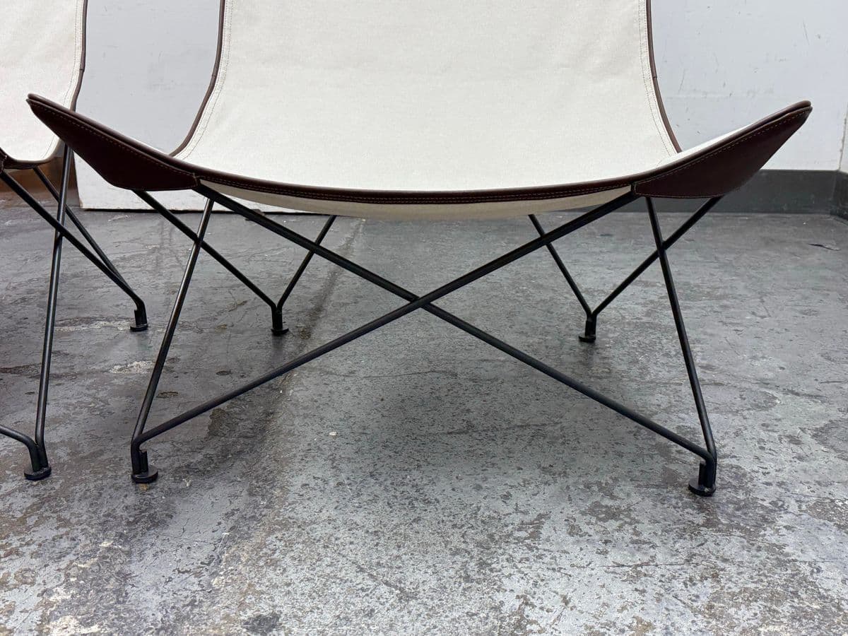 Rodolfo Dordoni for Roda Lawrence 390 Lounge Armchairs, Pair - Thumbnail 10