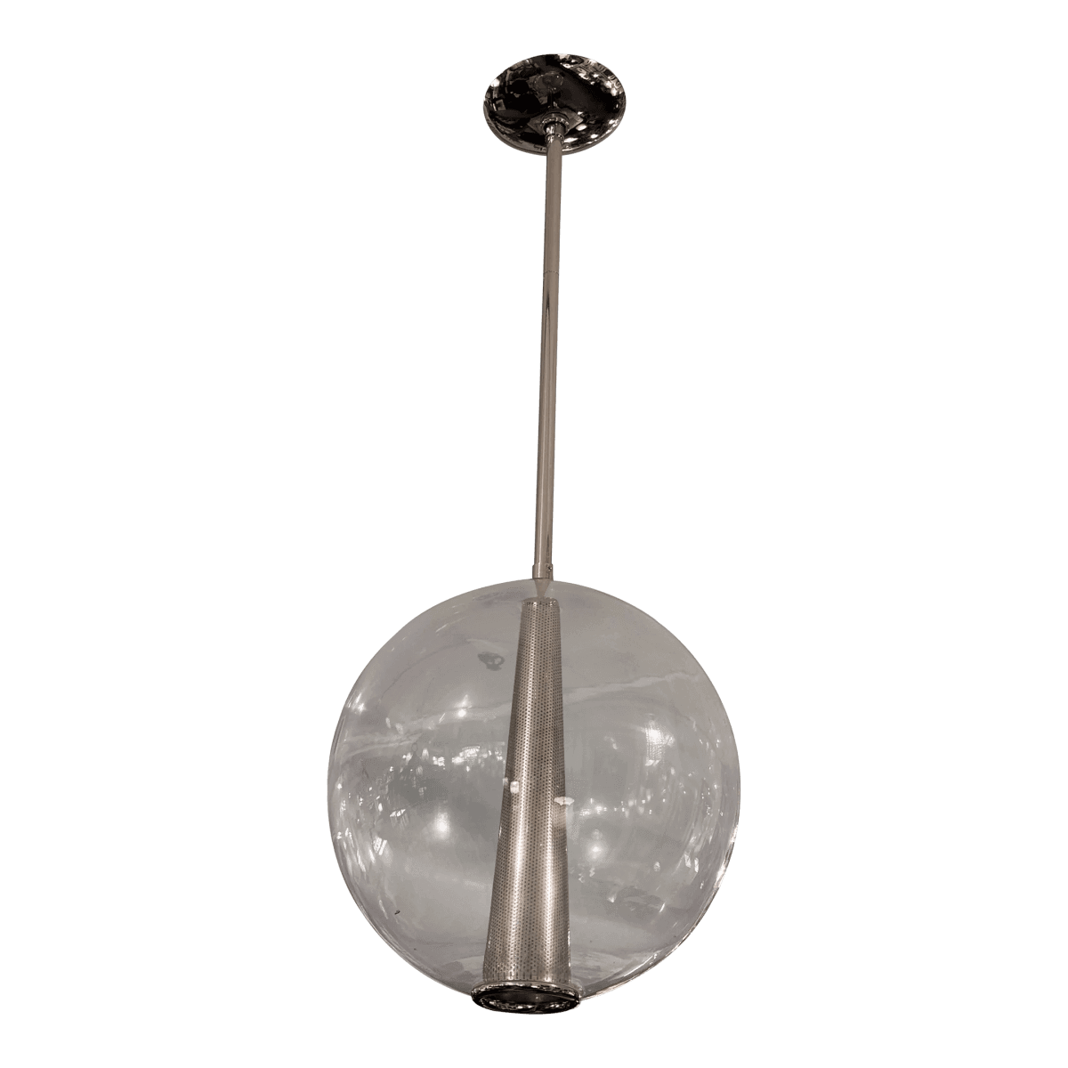 Laura Kirar for Arteriors Caviar Glass Pendant - Thumbnail 2