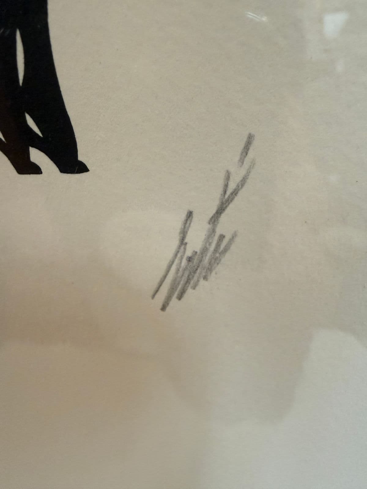 Circa 1975 Erté "The Kiss"Signed Serigraph 293 of 300, Framed - Thumbnail 4