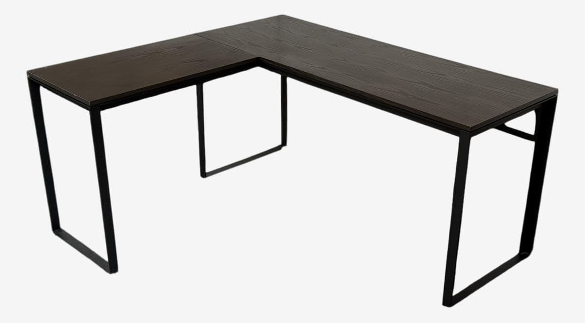 Matthew Weatherly for Bdi Linea Modern Desk + Return - Image 1