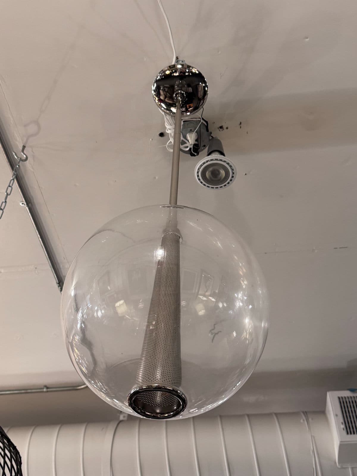 Laura Kirar for Arteriors Caviar Glass Pendant - Thumbnail 4