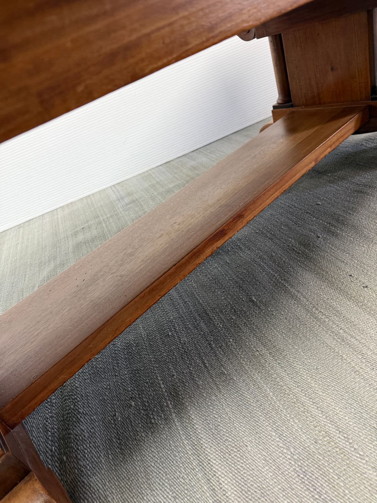 Antique Oak Coffee Table - Thumbnail 9