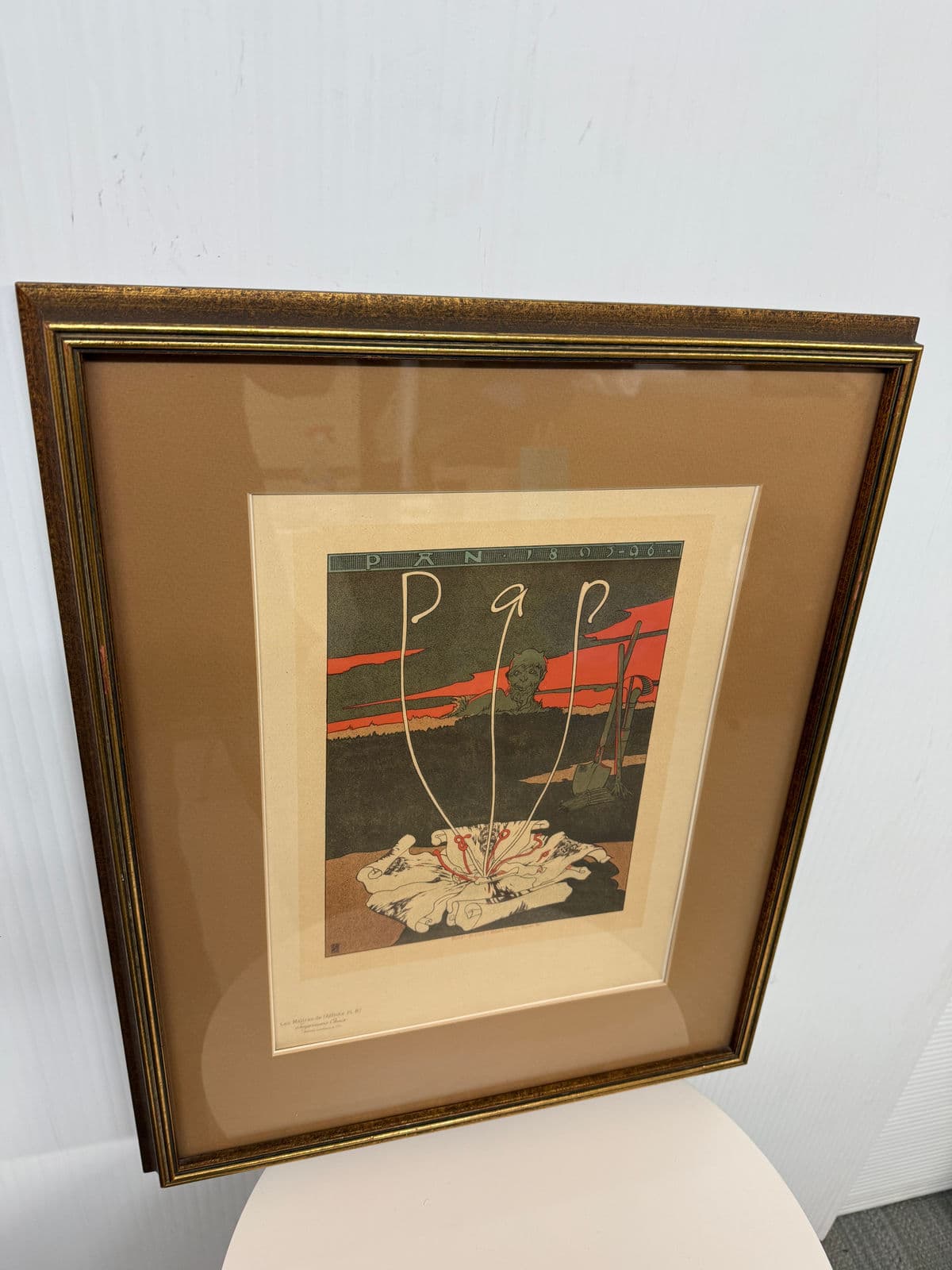 Joseph Satler "Pan" German Magazine Cover, Les Maitres De l'Affiche Portfolio - Thumbnail 3