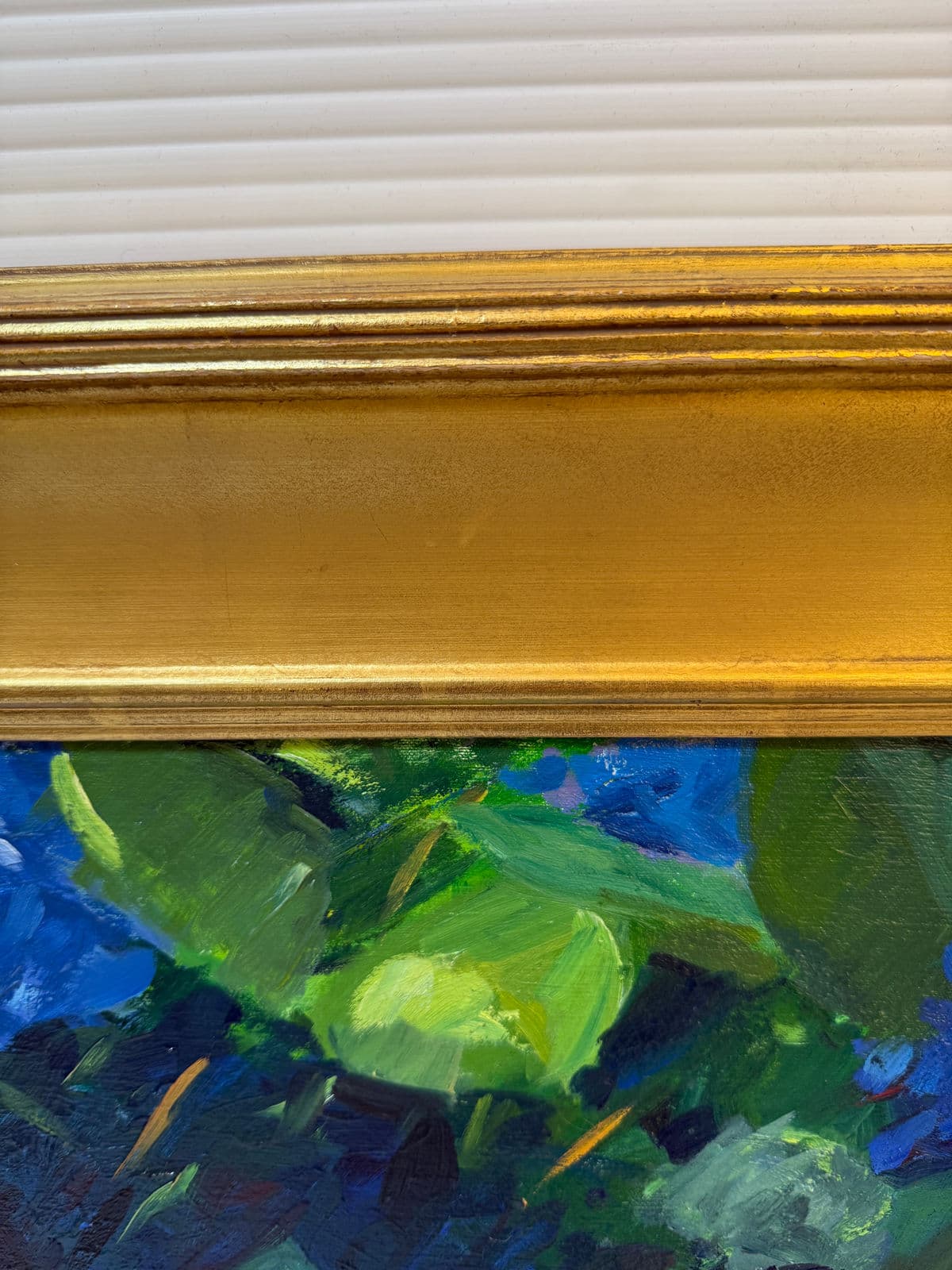 Gary David Hoffman "Hydrangeas" Oil Painting, Framed - Thumbnail 8