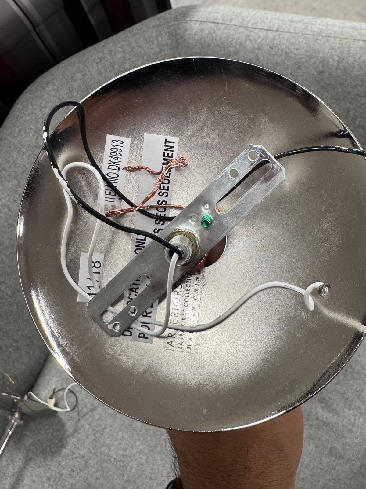 Laura Kirar for Arteriors Caviar Glass Pendant - Thumbnail 13