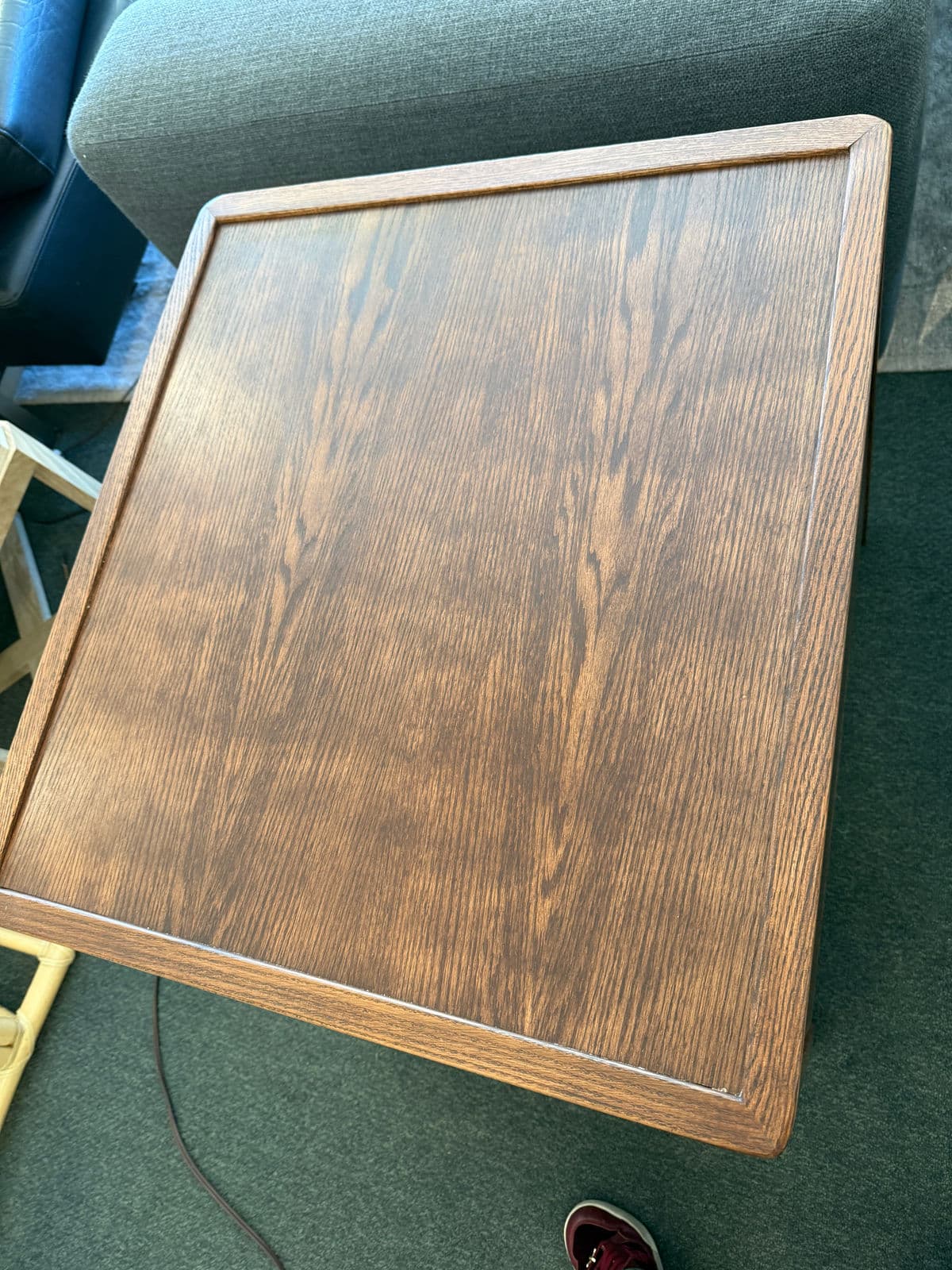 Oak Wood Side Table/Printer Stand - Thumbnail 6