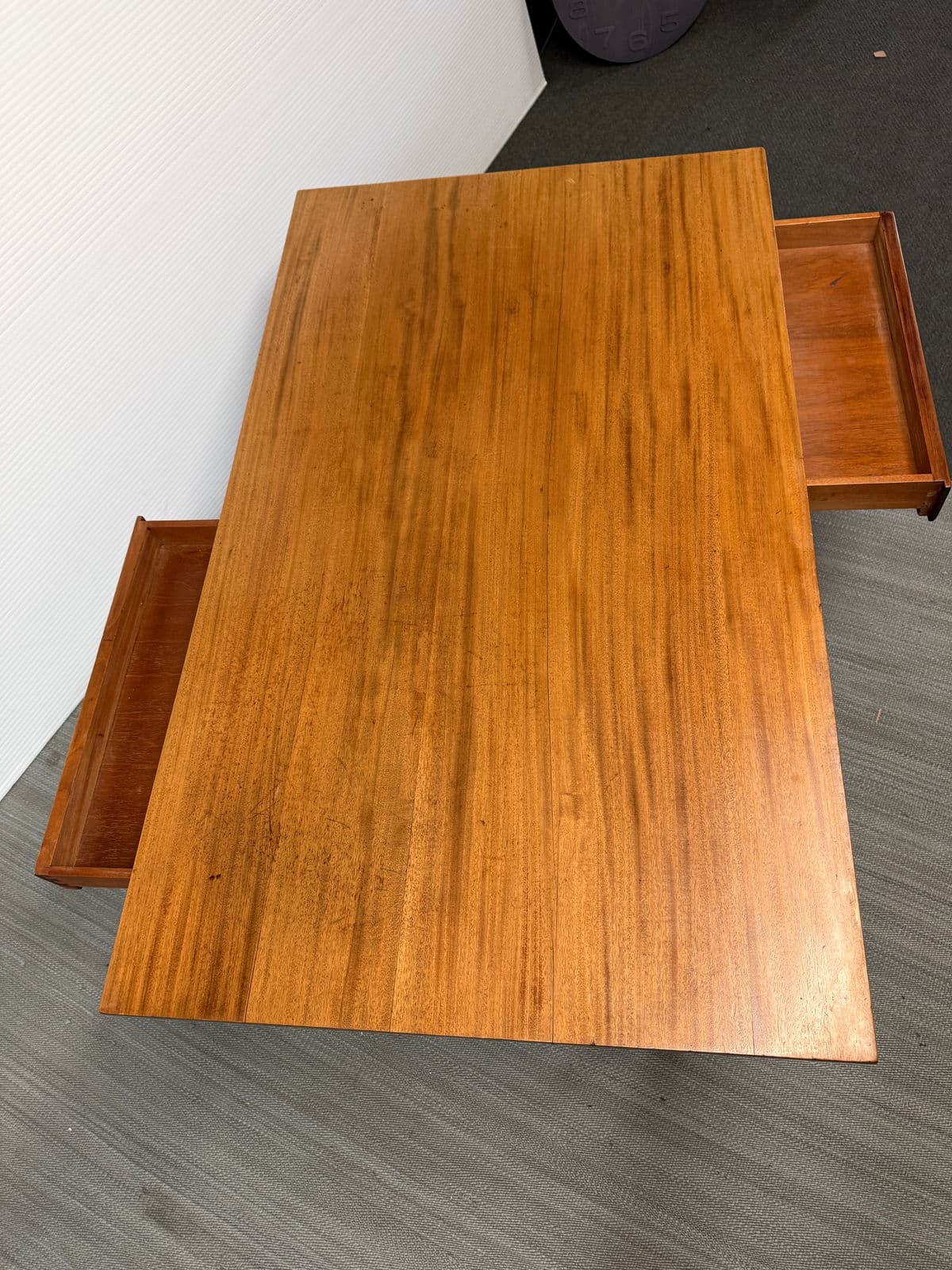 Antique Oak Coffee Table - Thumbnail 11