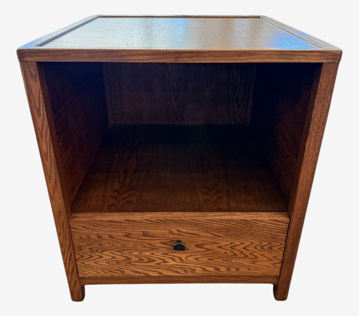 Oak Wood Side Table/Printer Stand - Image 1