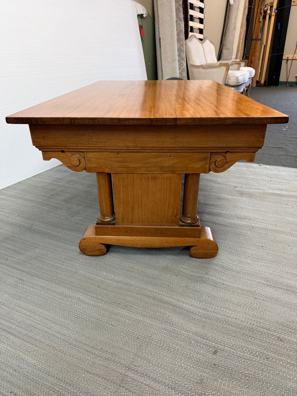 Antique Oak Coffee Table - Thumbnail 5