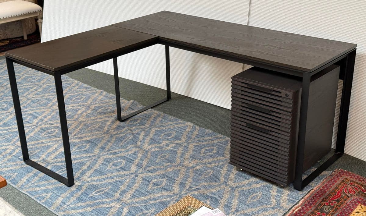 Matthew Weatherly for Bdi Linea Modern Desk + Return - Thumbnail 13