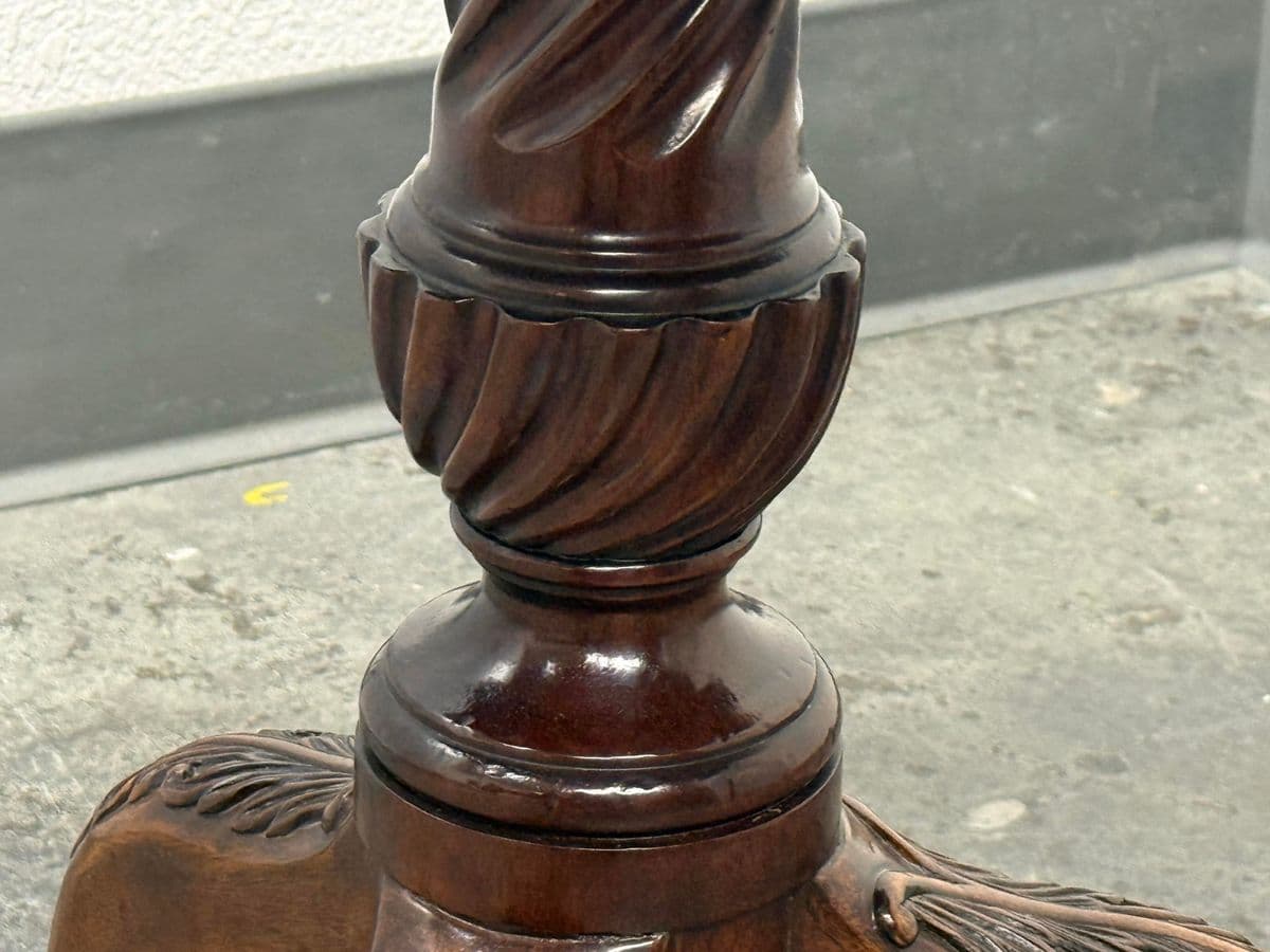 George III Style Mahogany Tilt-Top Supper Table - Thumbnail 12