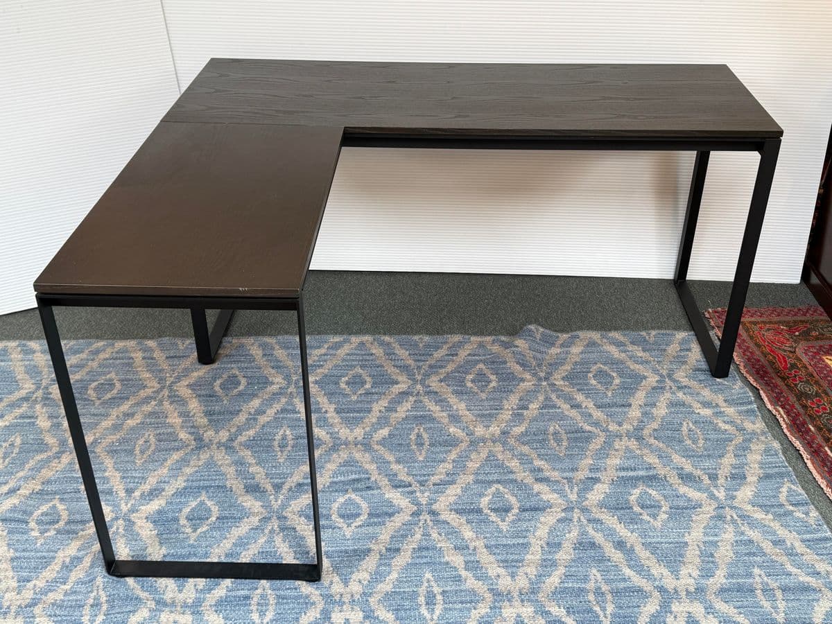 Matthew Weatherly for Bdi Linea Modern Desk + Return - Thumbnail 3