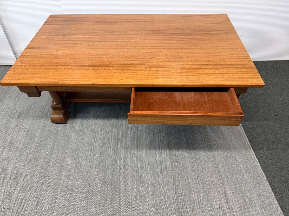 Antique Oak Coffee Table - Thumbnail 3