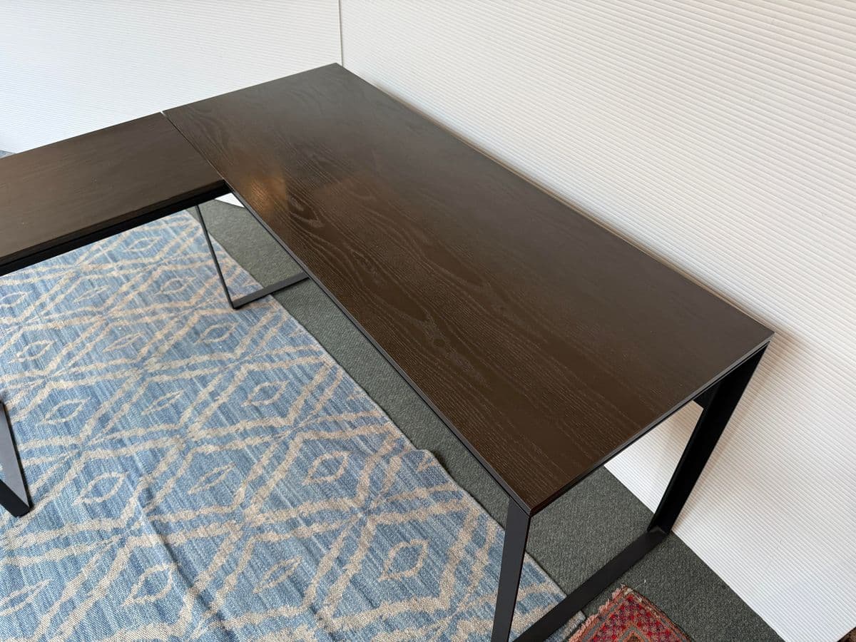 Matthew Weatherly for Bdi Linea Modern Desk + Return - Thumbnail 9