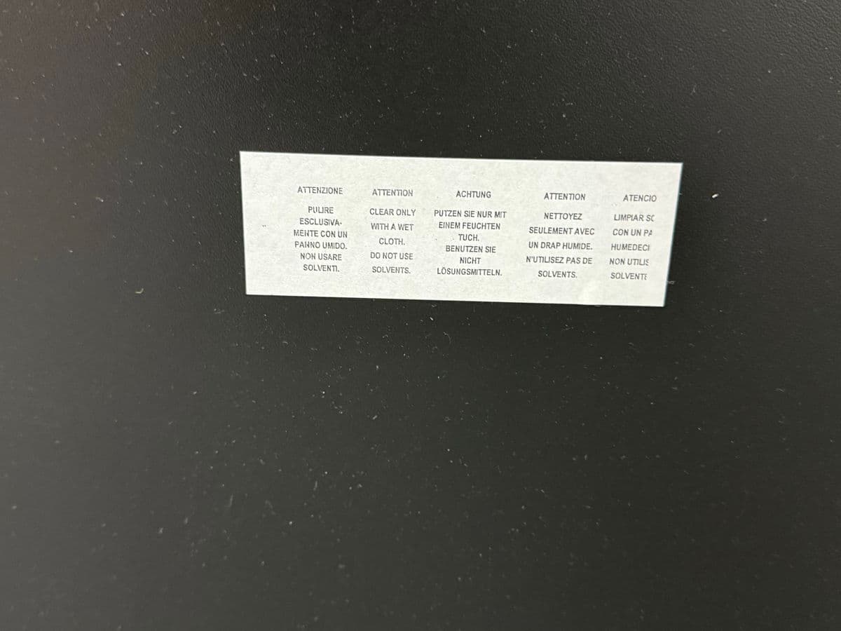 Bontempi Casa Flexus Square Leather Coffee Table - Thumbnail 3