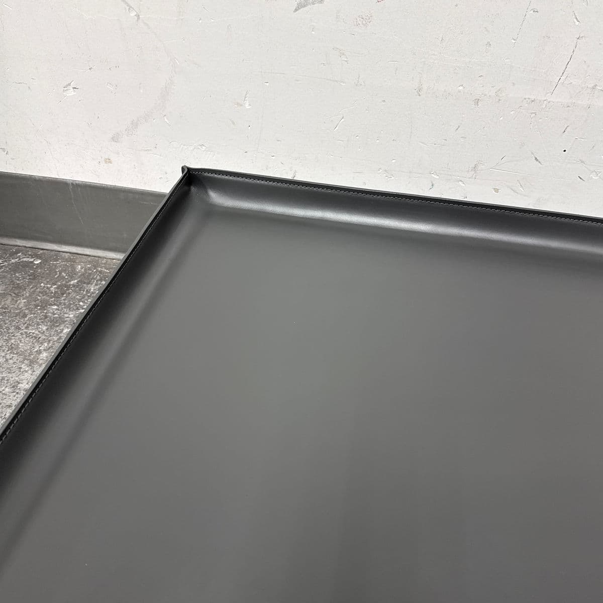 Bontempi Casa Flexus Square Leather Coffee Table - Thumbnail 13