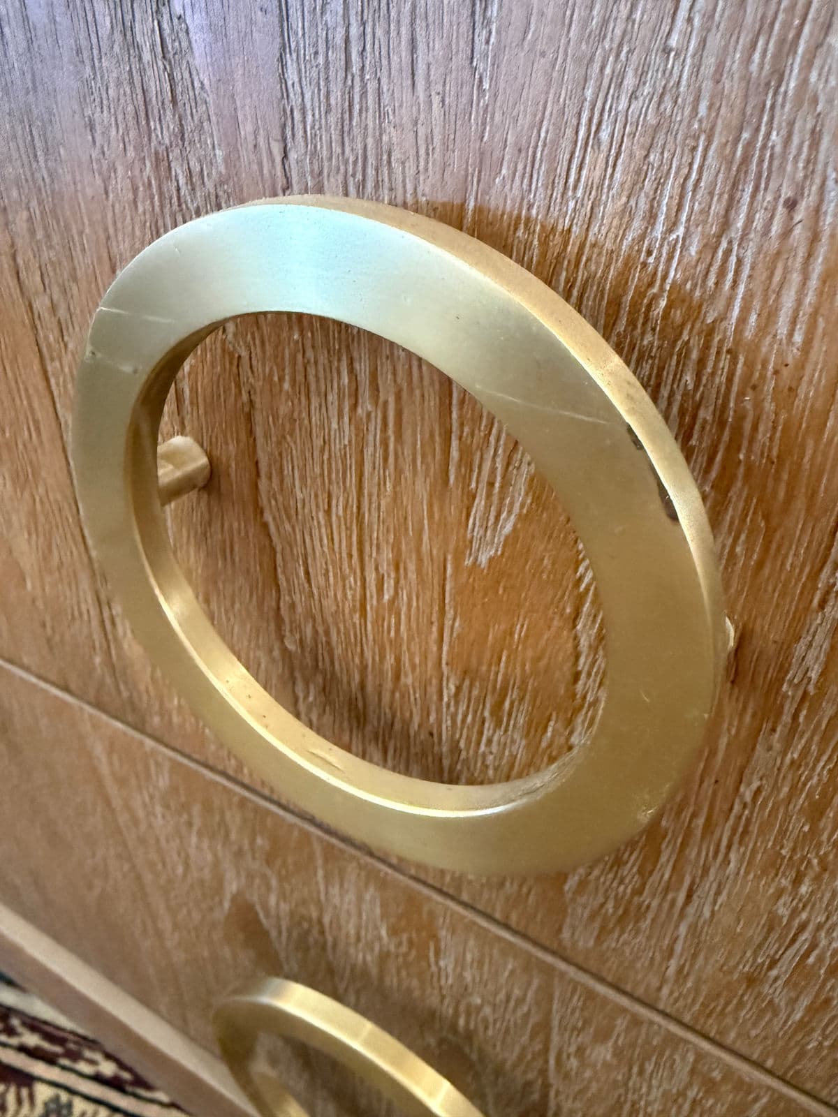 Brownstone Atherton Cerused Teak Six Drawer Dresser - Thumbnail 10