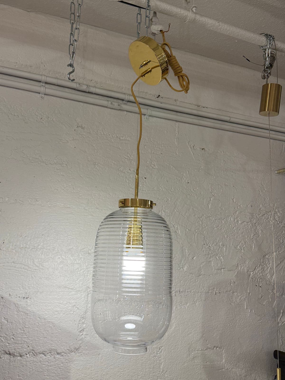 New Bomma Lantern Pendant With Brass Hardware - Thumbnail 3
