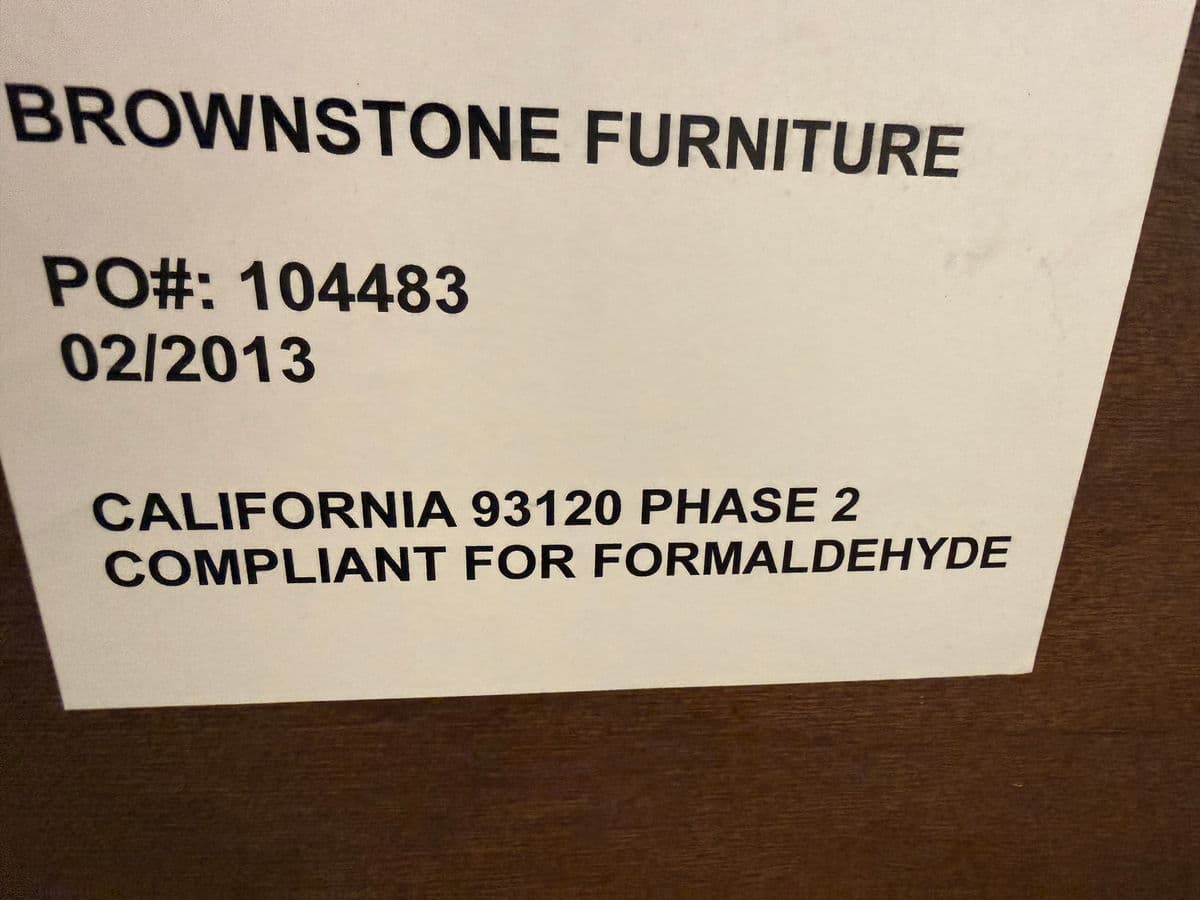 Brownstone Atherton Cerused Teak Six Drawer Dresser - Thumbnail 5