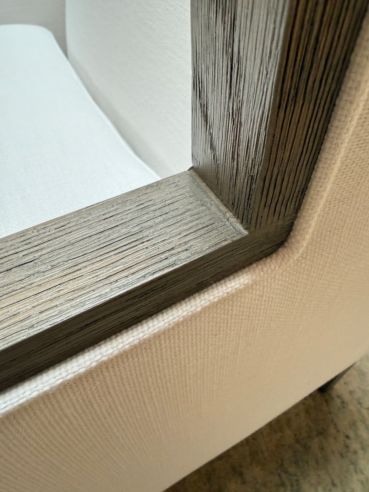 Restoration Hardware French Contemporary Track Arm Wingback Chair - Thumbnail 10