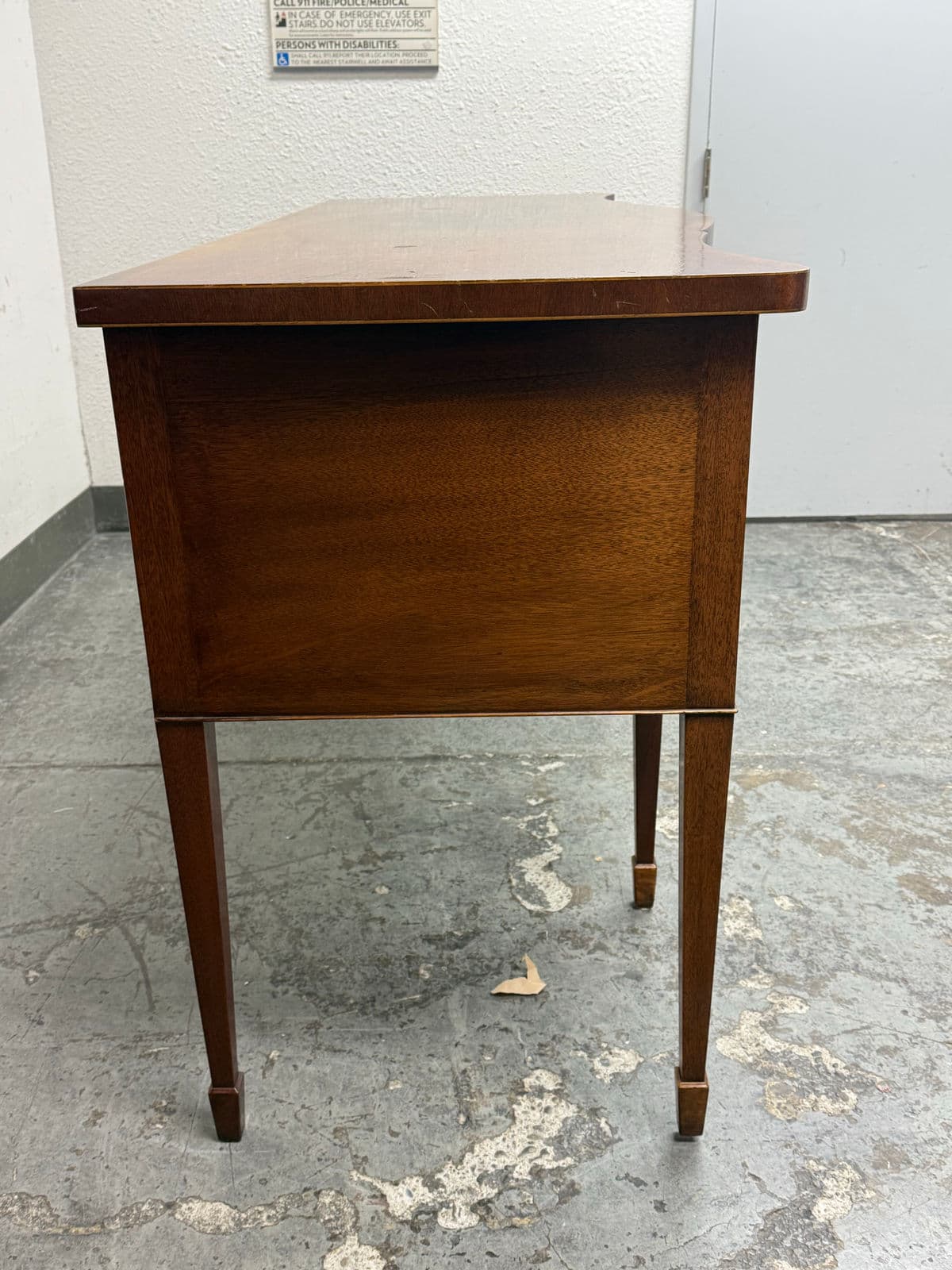 Burton Ching George III Mahogany Inlaid Sideboard - Thumbnail 7