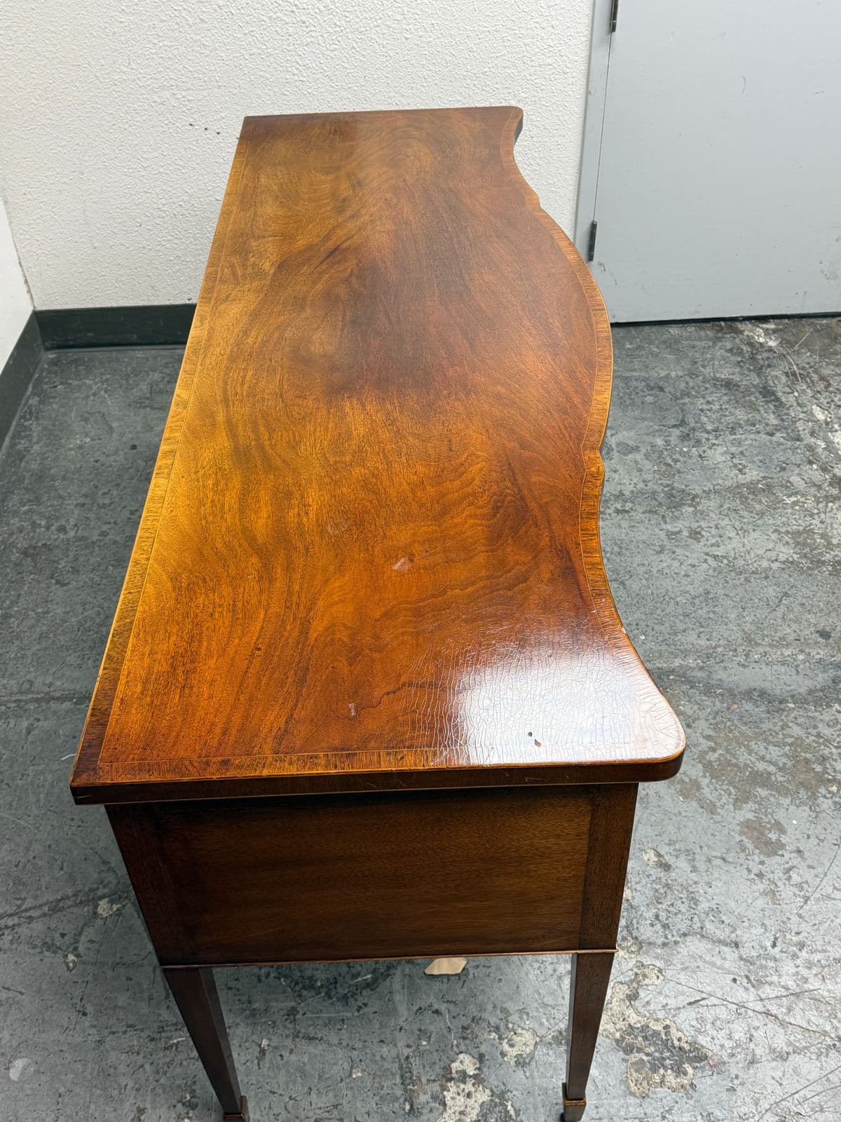 Burton Ching George III Mahogany Inlaid Sideboard - Thumbnail 8