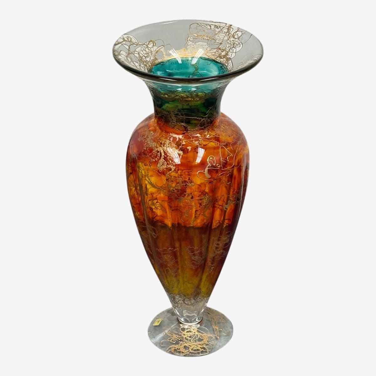 Asja Valcic Austrian Crystal Glass Cassandra Vase - Image 1