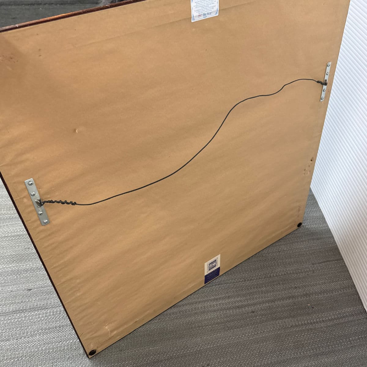 Abstract Mixed Media Art Work, Framed With Museum Glass - Thumbnail 8