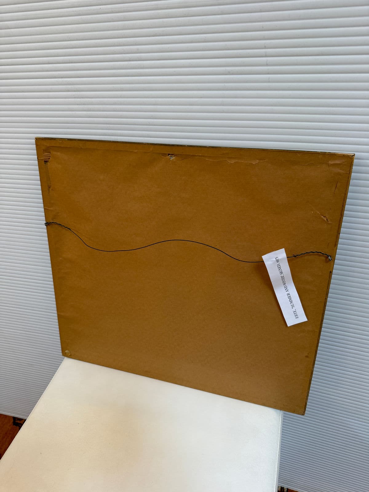 Circa 1975 Erté "Summer & Winter" Limited Edition 192 of 300 Serigraph, Signed - Thumbnail 9