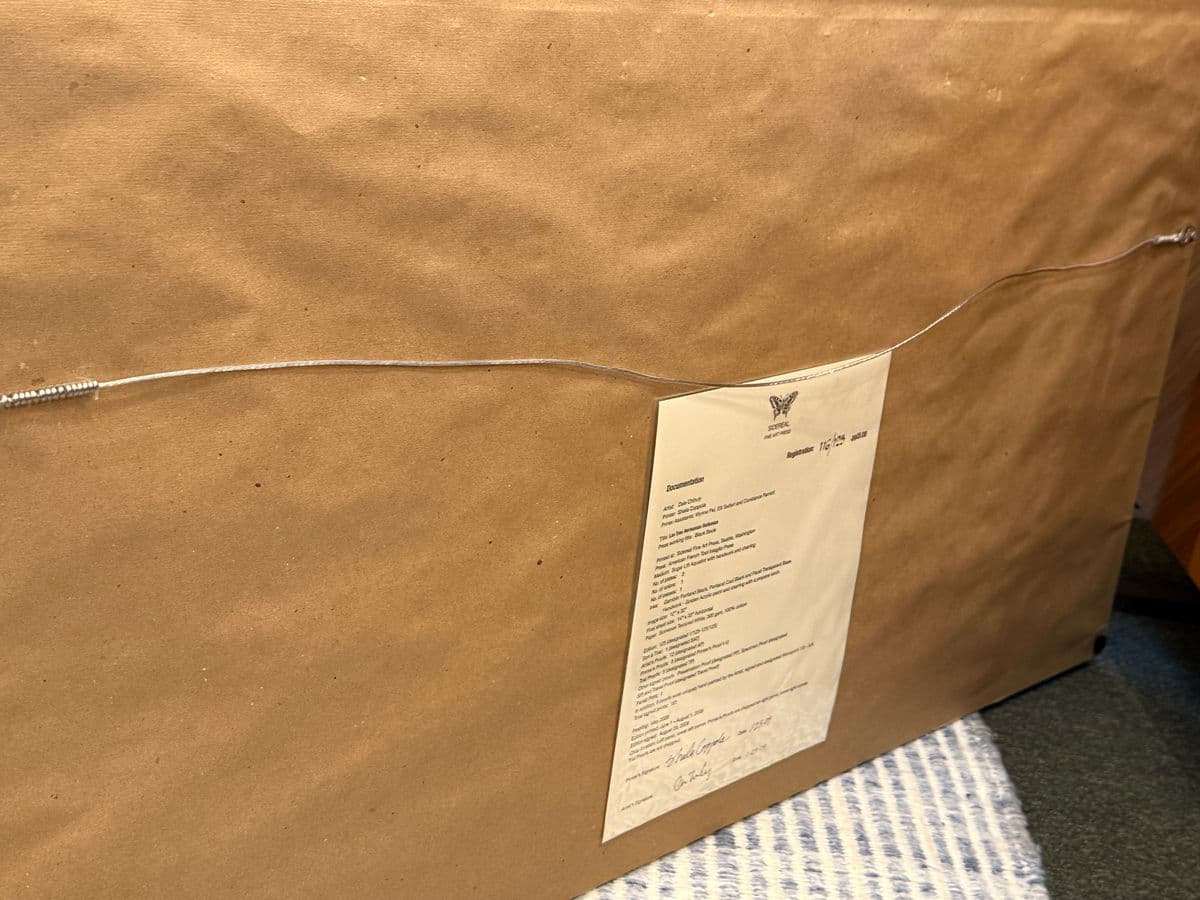 Dale Chihuly "Las Tres Hermanas Ikebanas", a Limited Edition Print, Signed + Framed - Thumbnail 9