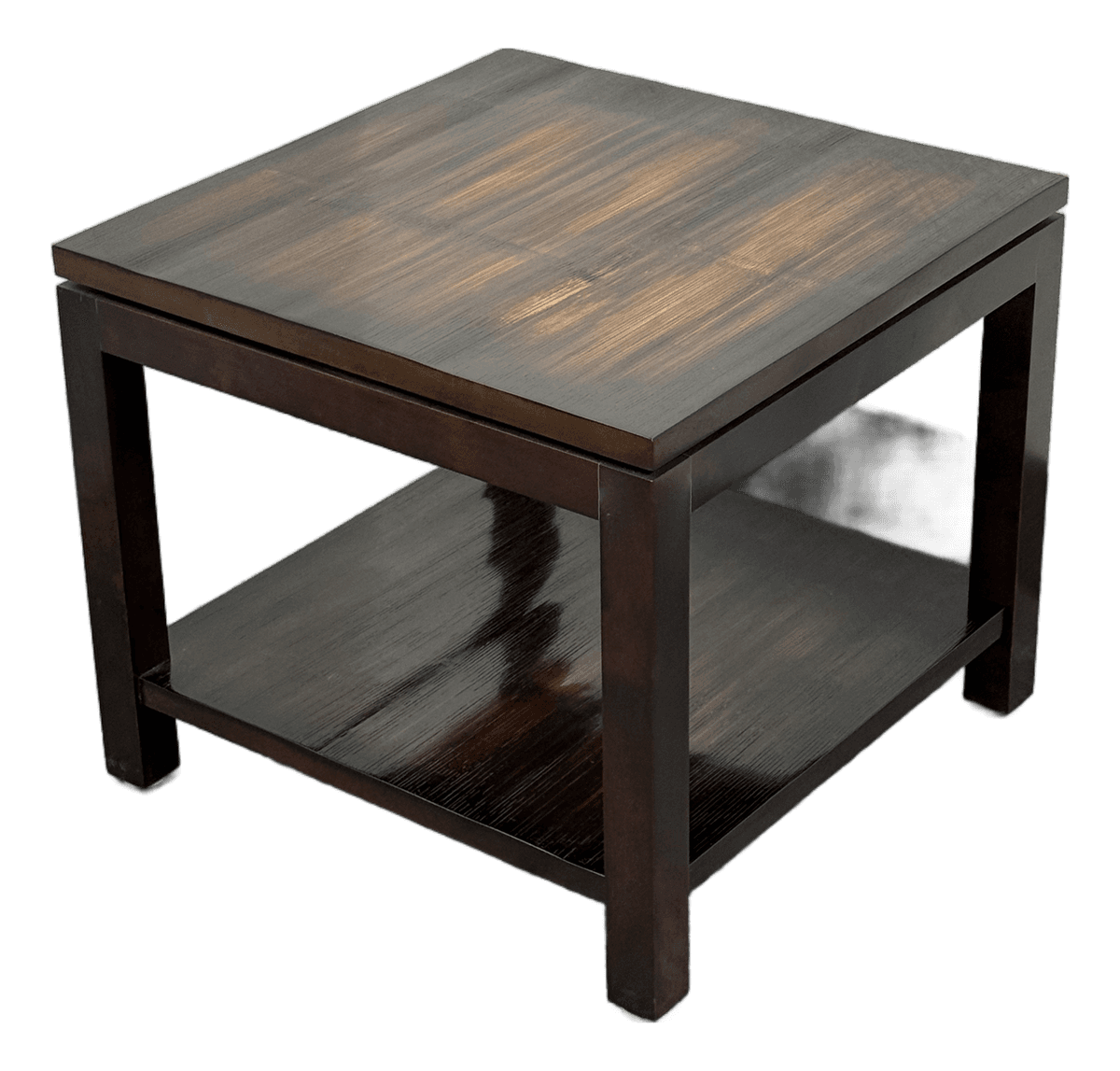 Circa 2007 Williams-Sonoma Home Nassau Square Side Table - Thumbnail 2