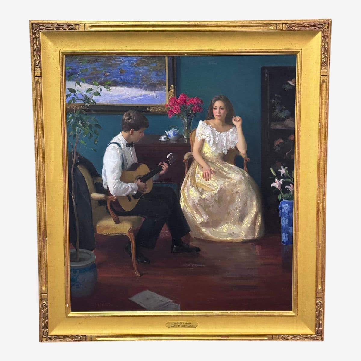 Gary David Hoffmann "Christine's Melody" Limited Edition Art Work, Framed Edition 3 of 95 - Image 1