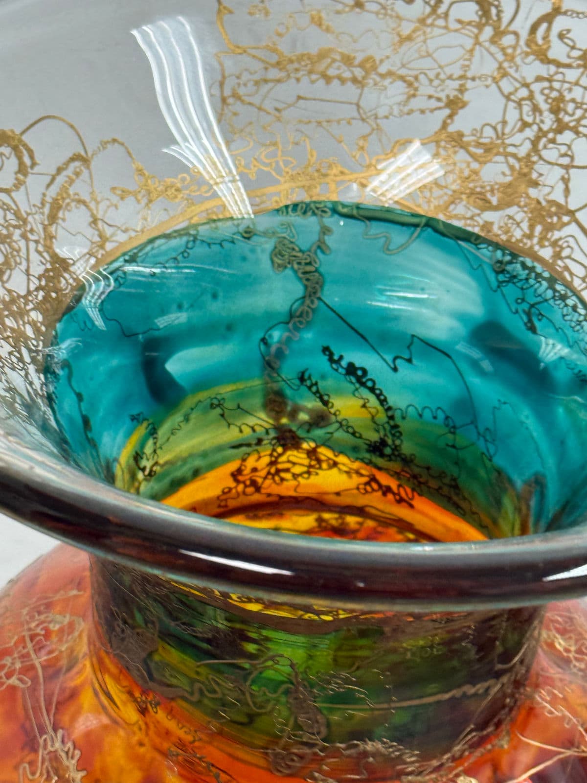 Asja Valcic Austrian Crystal Glass Cassandra Vase - Thumbnail 7