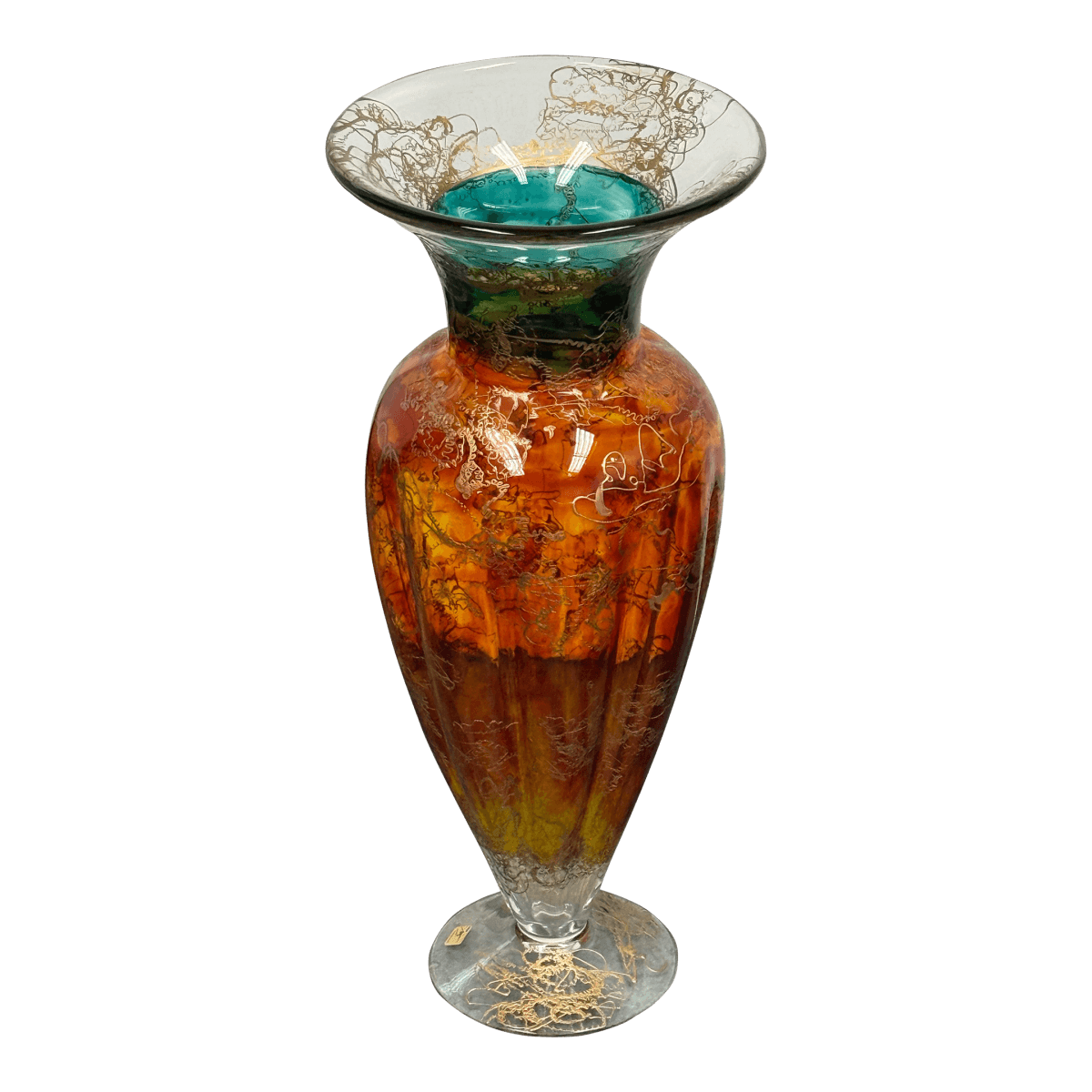 Asja Valcic Austrian Crystal Glass Cassandra Vase - Thumbnail 2