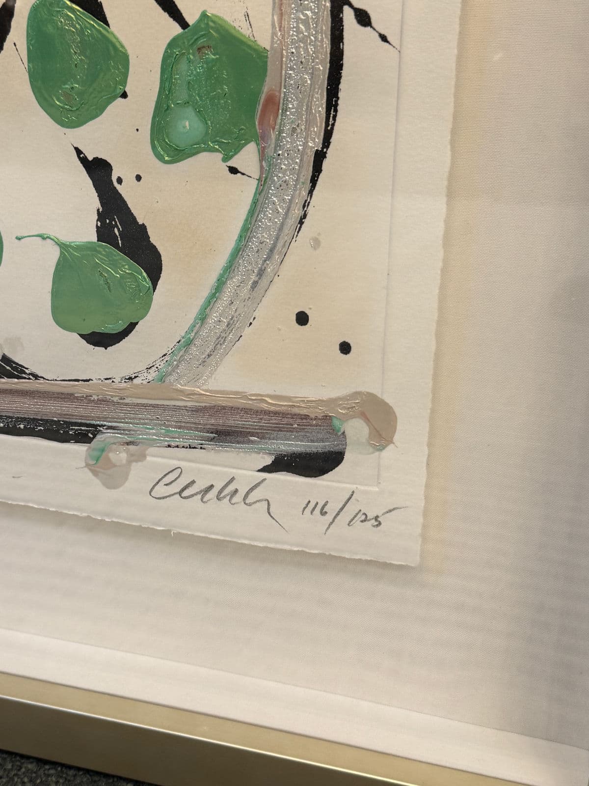 Dale Chihuly "Las Tres Hermanas Ikebanas", a Limited Edition Print, Signed + Framed - Thumbnail 13