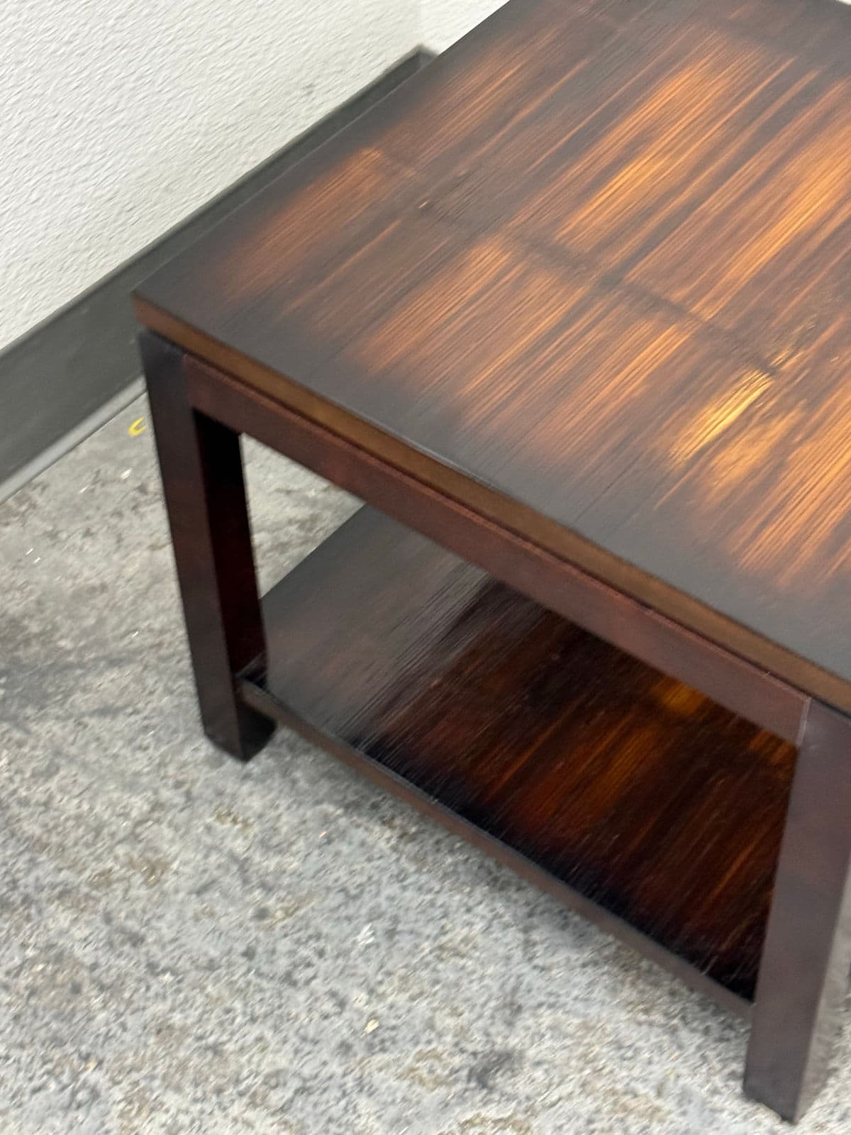 Circa 2007 Williams-Sonoma Home Nassau Square Side Table - Thumbnail 10