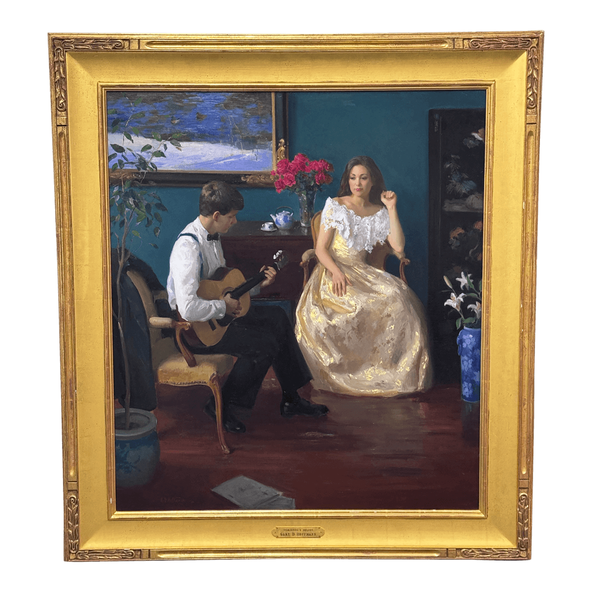 Gary David Hoffmann "Christine's Melody" Limited Edition Art Work, Framed Edition 3 of 95 - Thumbnail 2