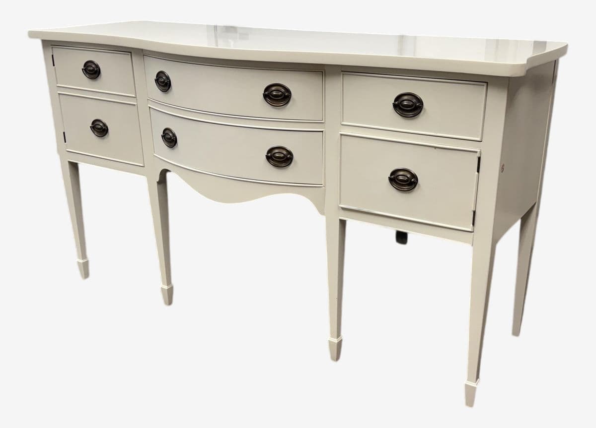 Vintage Drexel Off-White Credenza - Image 1