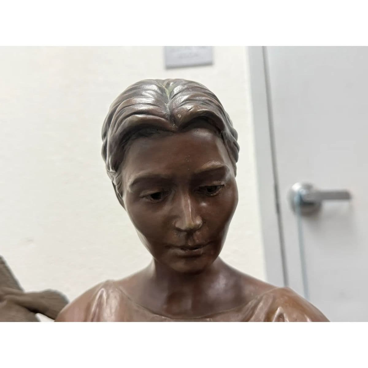 Roy Madsen's "Sacajawea: Bird Woman" Bronze Sculpture, Signed + Numbered 10 of 36 - Thumbnail 5