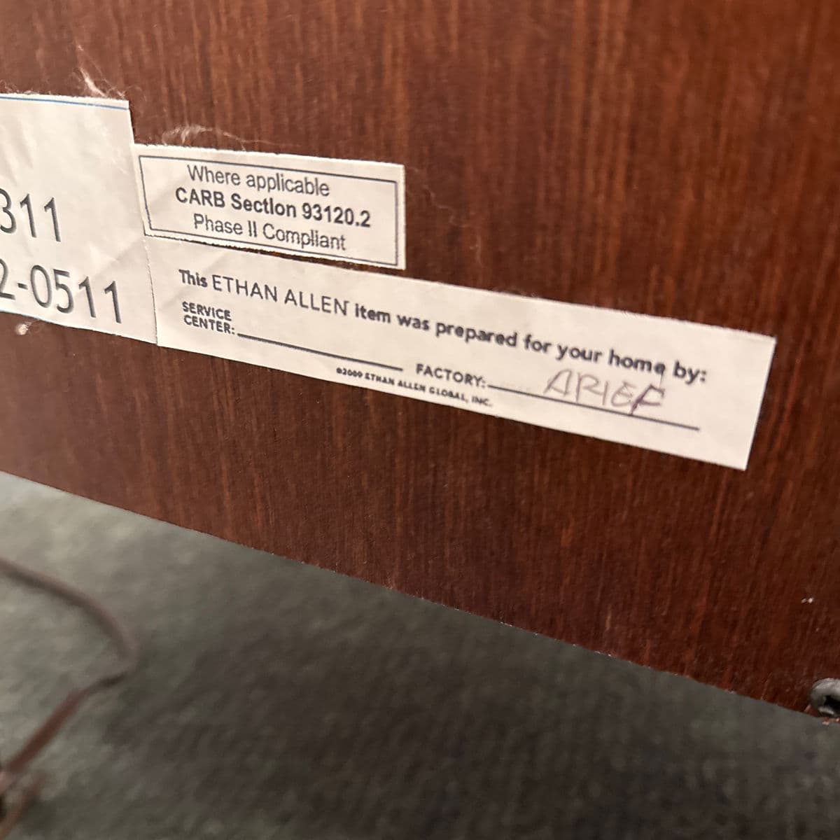 Ethan Allen Veronica Mirrored Chest - Thumbnail 11