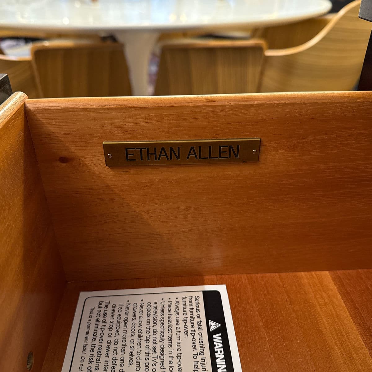 Ethan Allen Veronica Mirrored Chest - Thumbnail 7