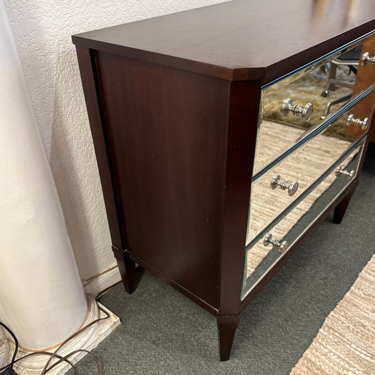 Ethan Allen Veronica Mirrored Chest - Thumbnail 6