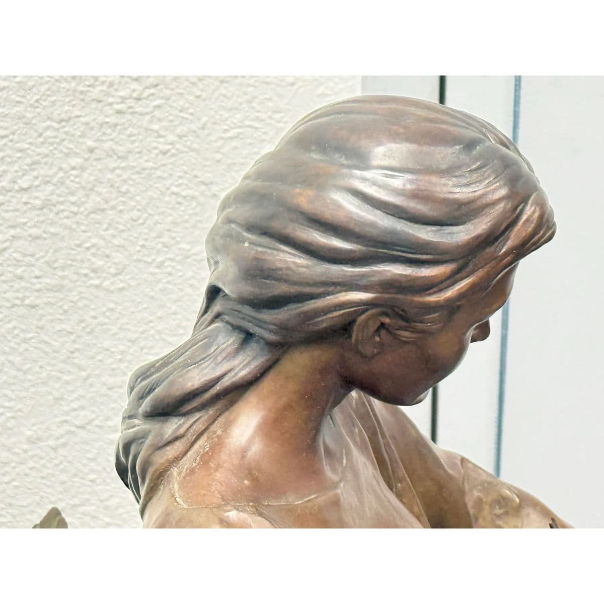 Roy Madsen's "Sacajawea: Bird Woman" Bronze Sculpture, Signed + Numbered 10 of 36 - Thumbnail 9